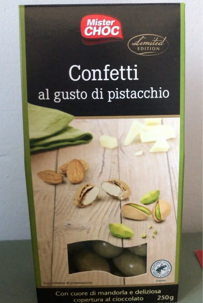 Confetti al pistacchio