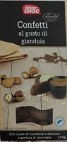 Confetti al gusto gianduia