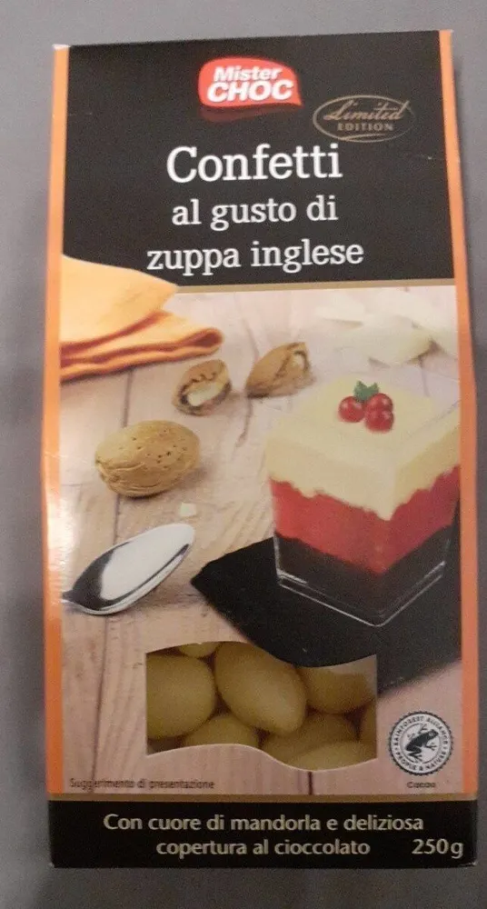 Confetti al gusto di zuppa inglese
