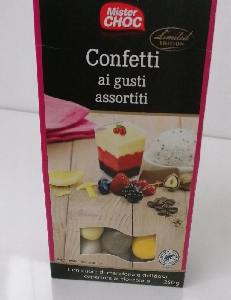 Confetti ai gusti assortiti