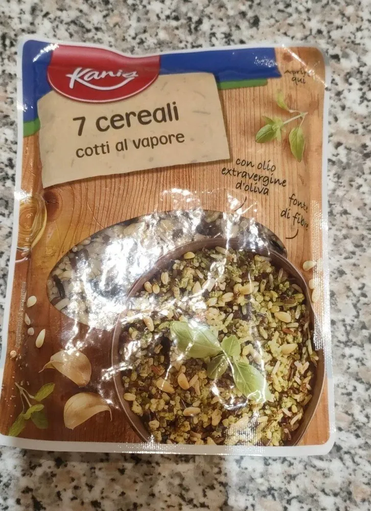 7 cereali cotti al vapore