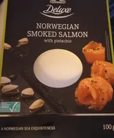 Salmone affumicato norvegese con pistacchio