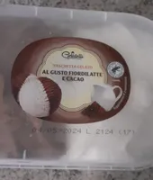 Gelato fiordilatte e cacao
