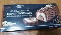 ice cream dessert TRIPLE CHOCOLATE