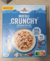 Muesli Crunchy chocolat au lait