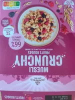 Muesli Crunchy Fruits Rouges