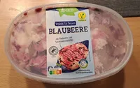 Veganes Eis Dessert - Blaubeere