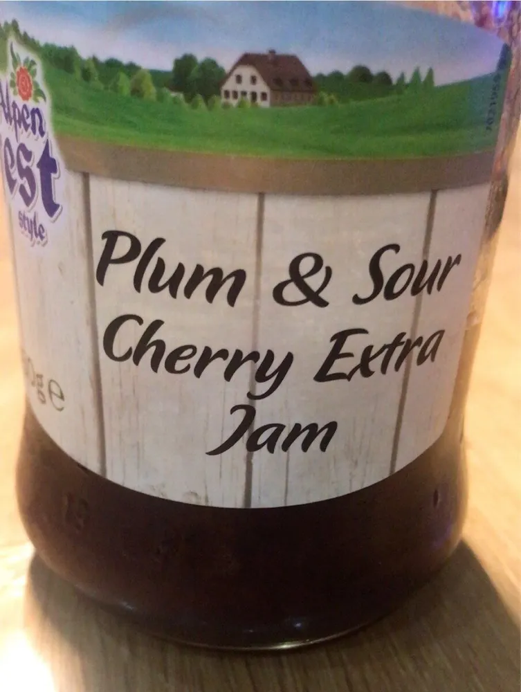 Plum & Sour Cherry Extra Jam