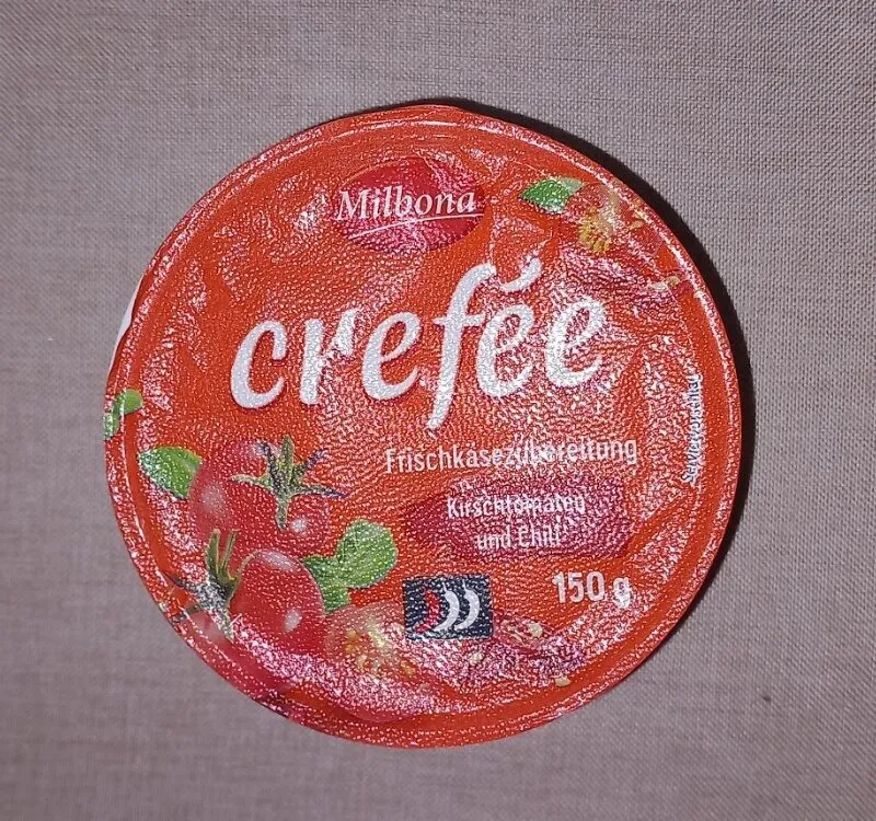 Frischkäsezubereitung Kirschtomaten und Chili