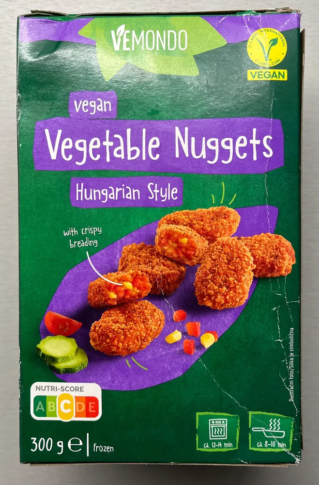 Vegan nugetky