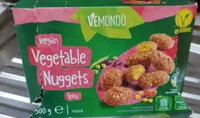 Vegan végétable nuggets spicy