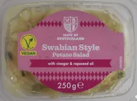 Swabian Style Potato Salad, with vinegar & rapeseed oil