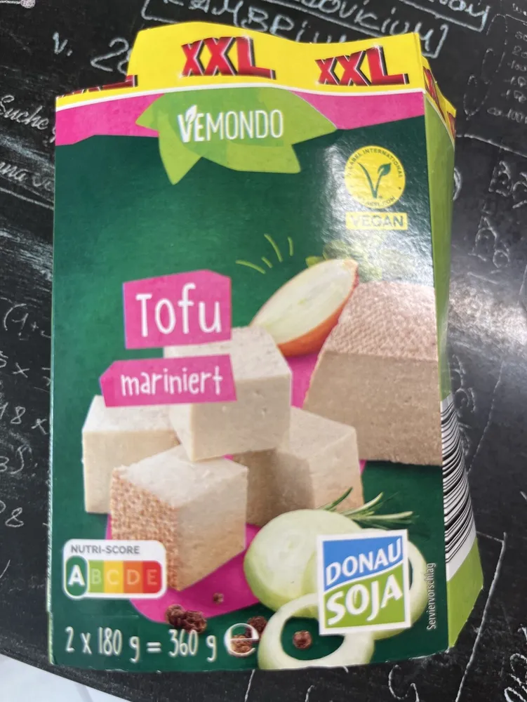 Tofu Mariniert