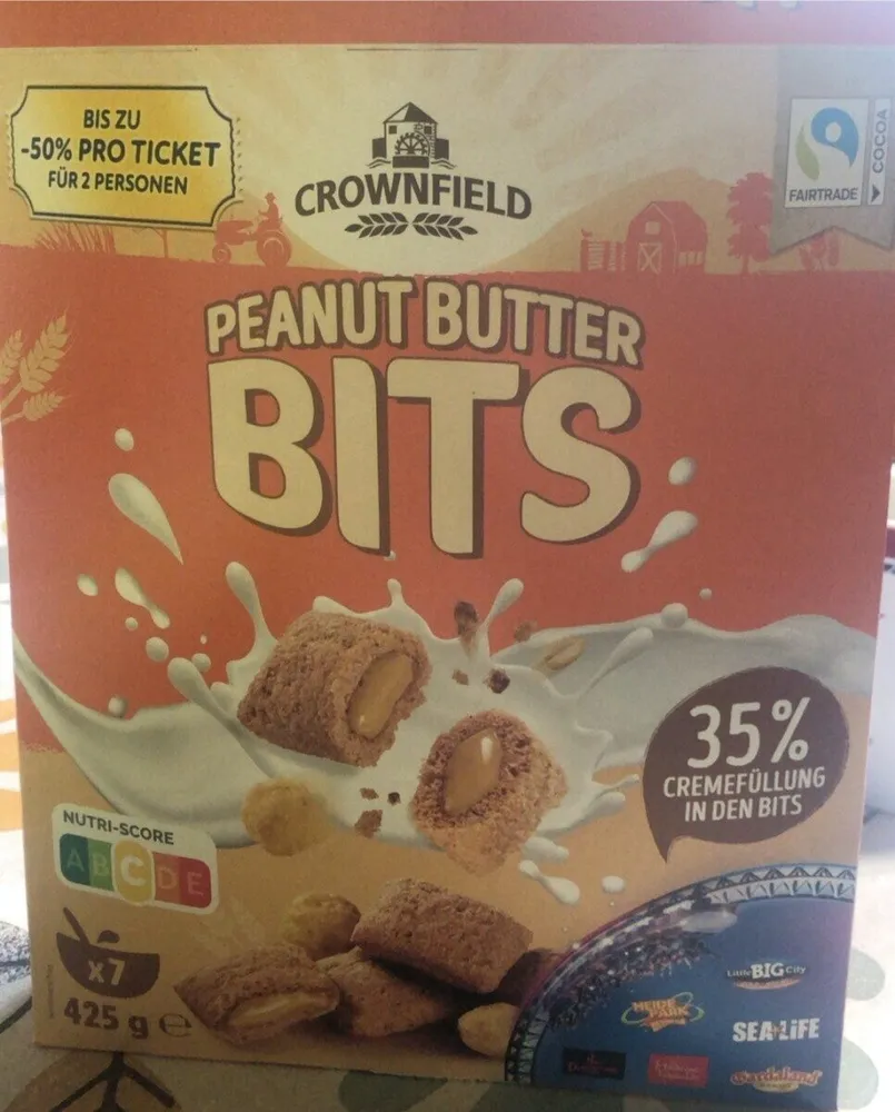 Peanut butter bits