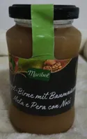 Preparazione a base di mela pera e noci