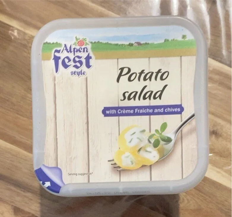 Salade de pommes de terre à la ciboulette