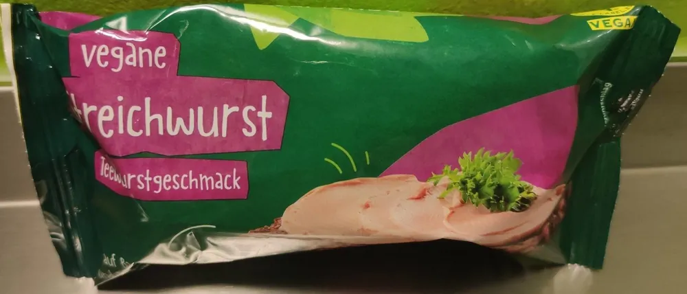 Vegane Streichwurst Teewurstgeschmack