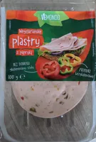 Wegetariańskie plastry z papryką