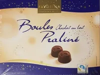 Boules chocolat au lait praliné