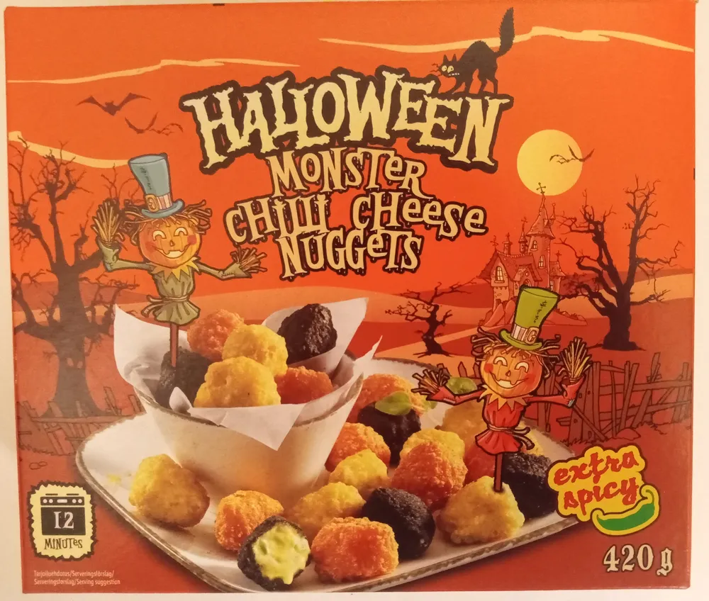 Monster chilli cheese nuggets