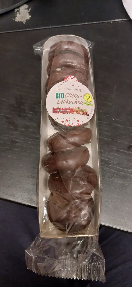 Feine Nürnberger Bio Elisen-Lebkucheb