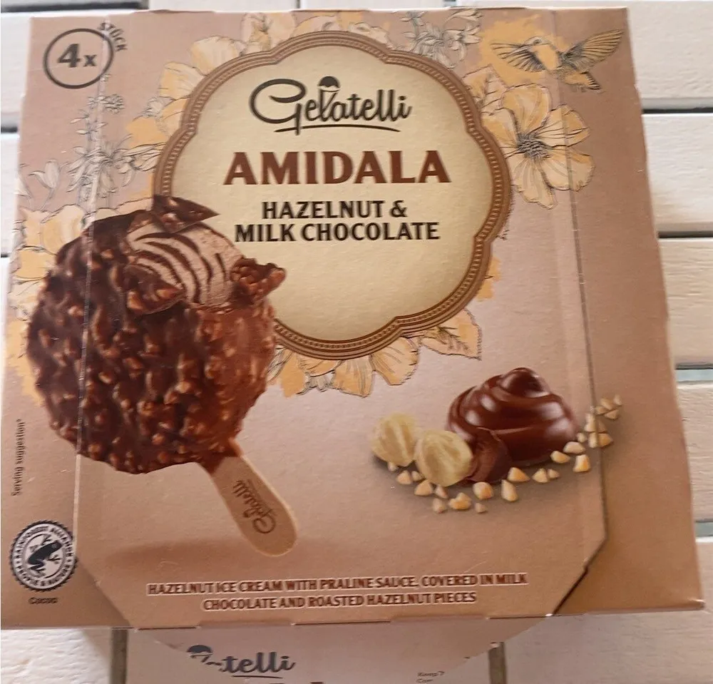 Amidala Hazelnu&Milk chocolate
