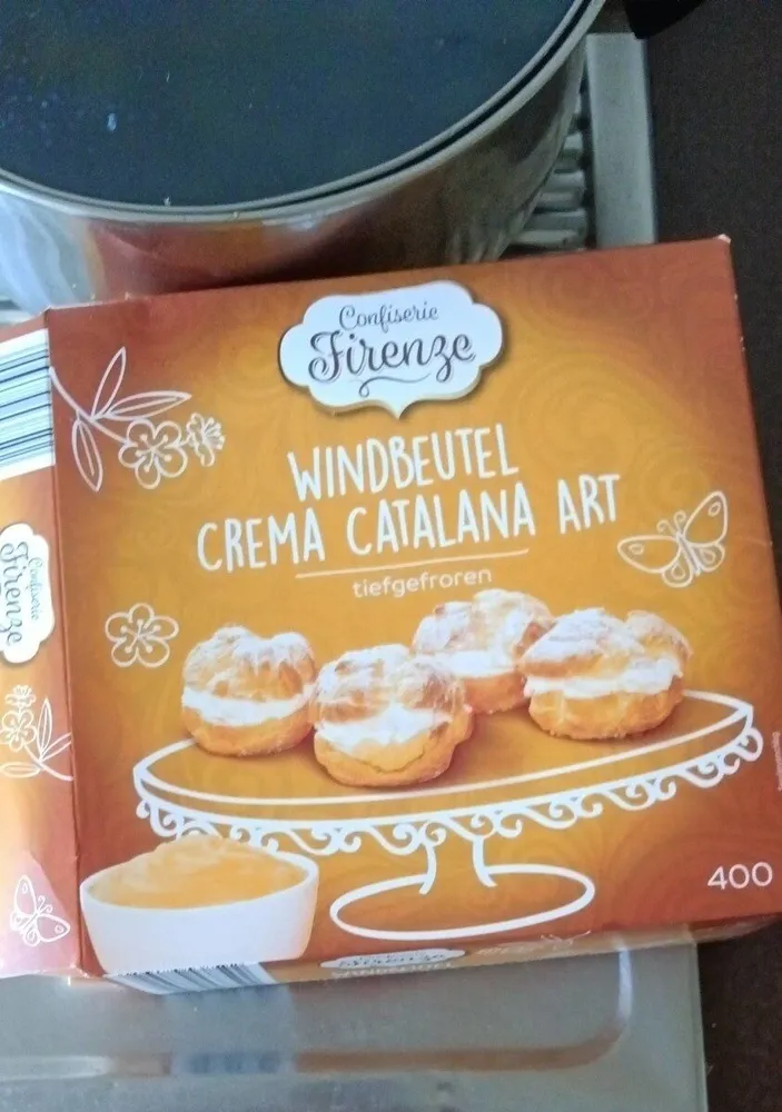 Windbeutel Crema Catalana Art