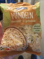 Mandeln, blanchiert und gehobelt