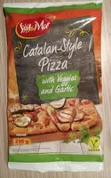 Catalan-Style Pizza with Veggies and Garlic