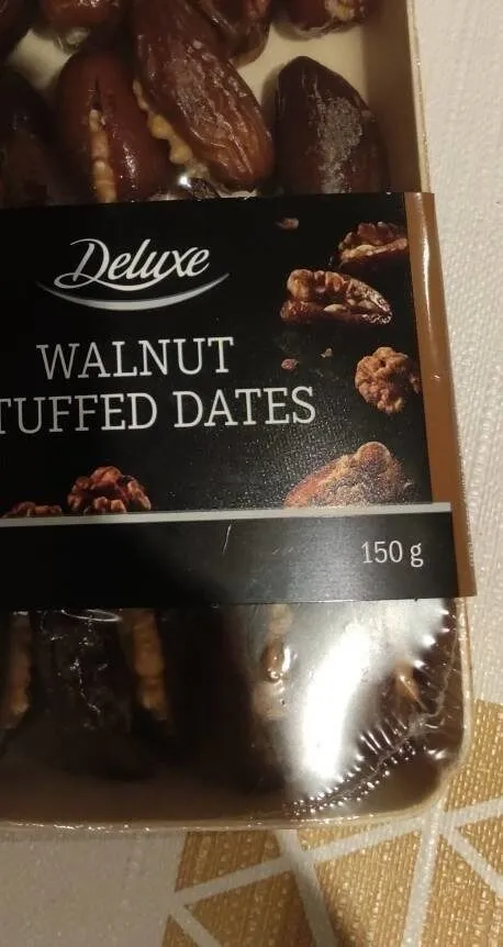 Walnut stuffed dates