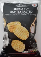 RIDGE CUT SEA SALTED HAND COOKED POTATO CRISPS