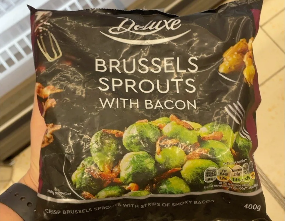 Relaxe BRUSSEL SPROUTS WITH BACON & MAPLE GLAZE Am