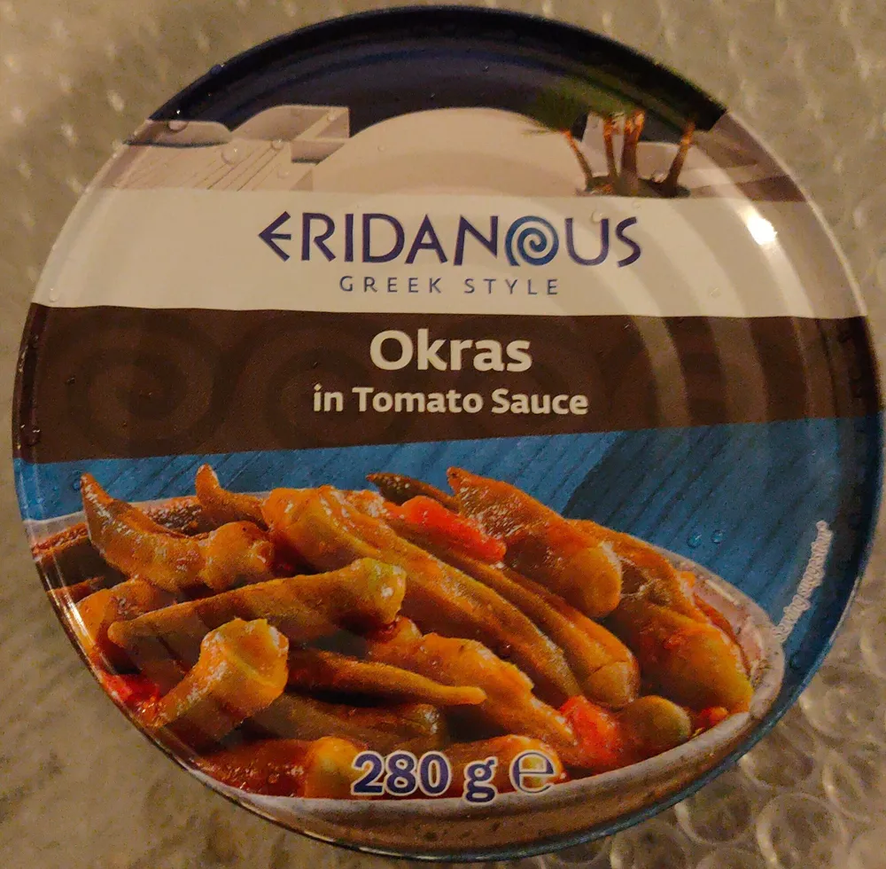 Okras in tomato sauce