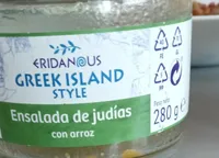 Ensalada de judías con arroz