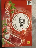 Strawberry Push Up Lollies