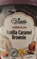 Vanilla Caramel Brownie