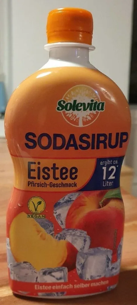 Sodasirup Eistee Pfirsich-Geschmack