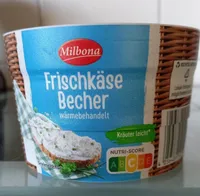 Frischkäse Becher