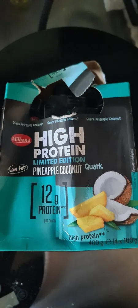 Quark-Creme Ananas Kokos