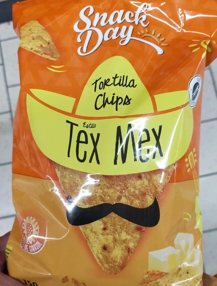 Tortilla chips estilo tex-mex