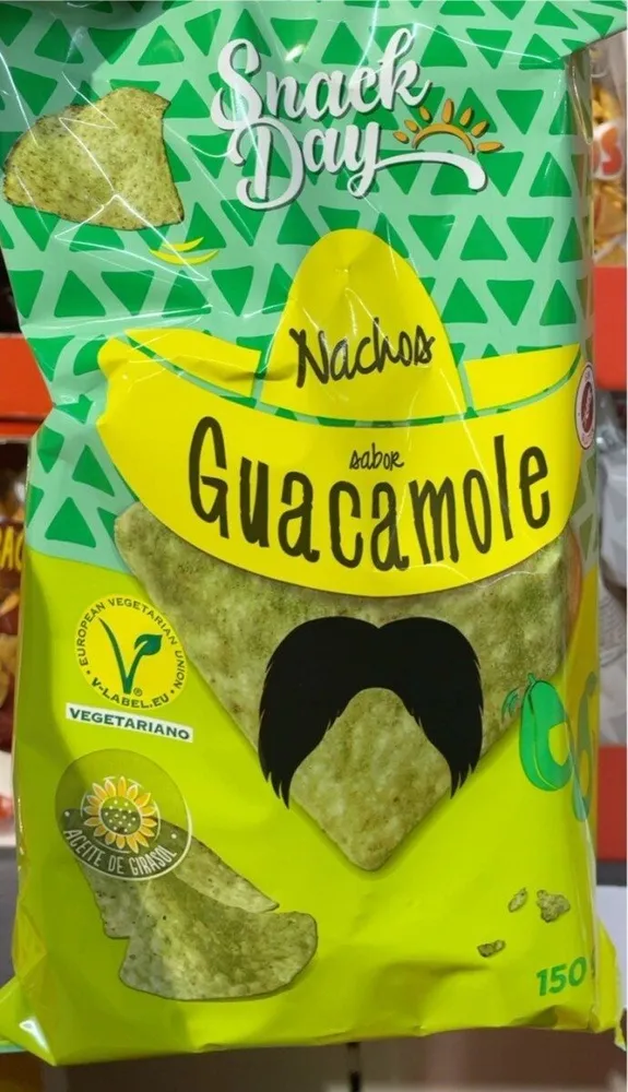 Nachos sabor guacamole