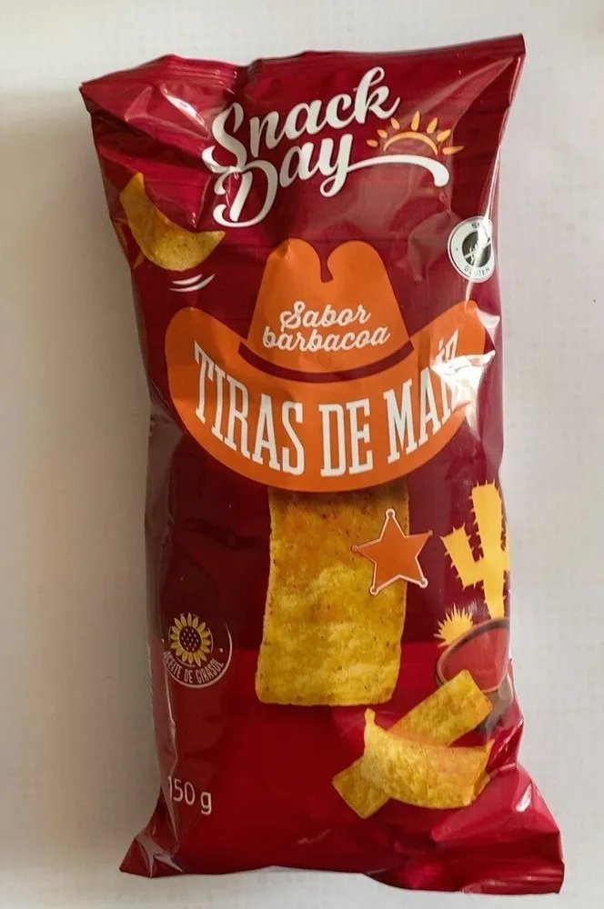 Tiras de maíz sabor barbacoa