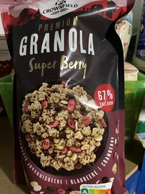 Premium Granola Super Berry Müsli