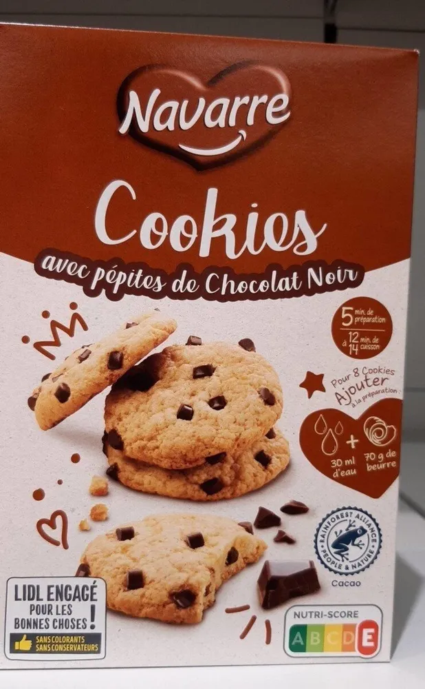 Préparation pour cookies