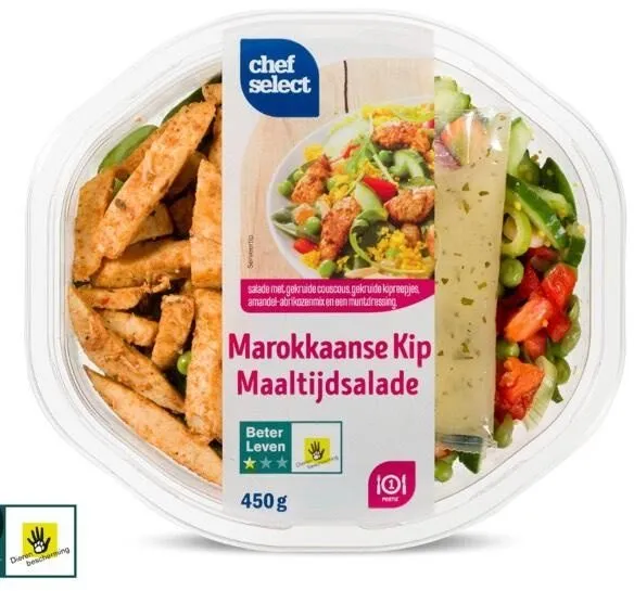 Maaltijd salade van couscous