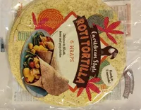 Caribbean Style Roti Tortilla
