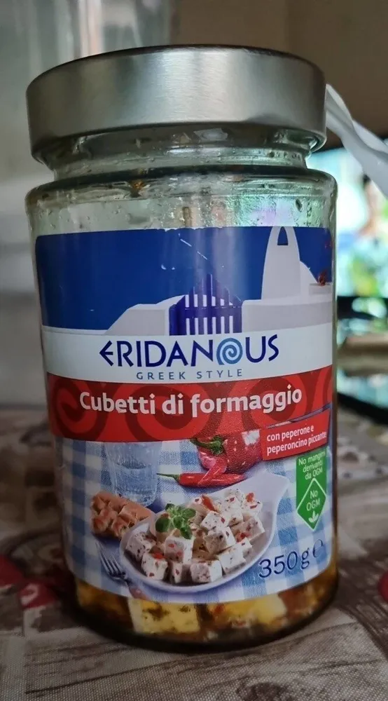 Cubetti di formaggio