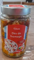 Dès de fromage aux poivrons et piments