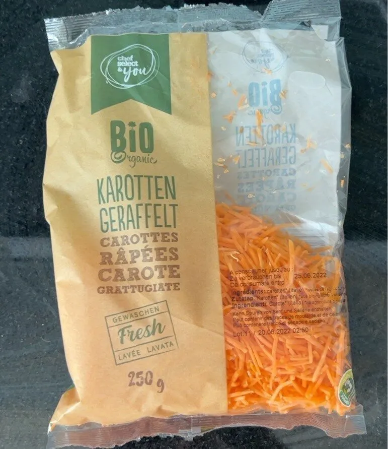 Carottes râpées
