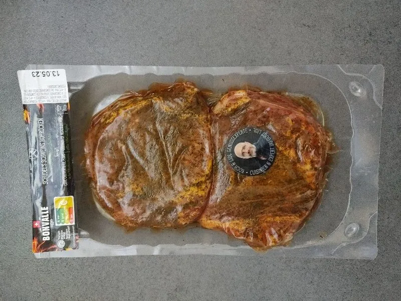 Schudels Schweins Hohrücken mit Chimichurri